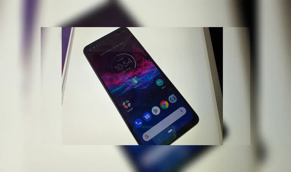 Desliza para conocer a fondo el Motorola One Action. Foto: Juan José López Cuya. Desliza para conocer a fondo el Motorola One Action. Foto: Juan José López Cuya.