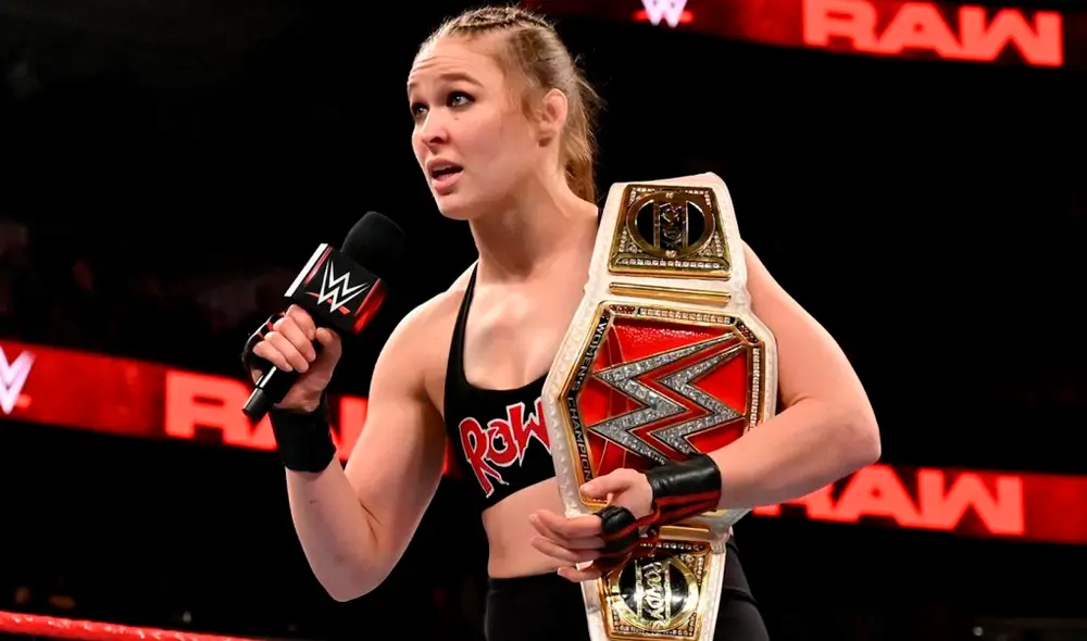 Ronda Rousey alborotó al roster de WWE tras insultar a los fanáticos. Foto: WWE