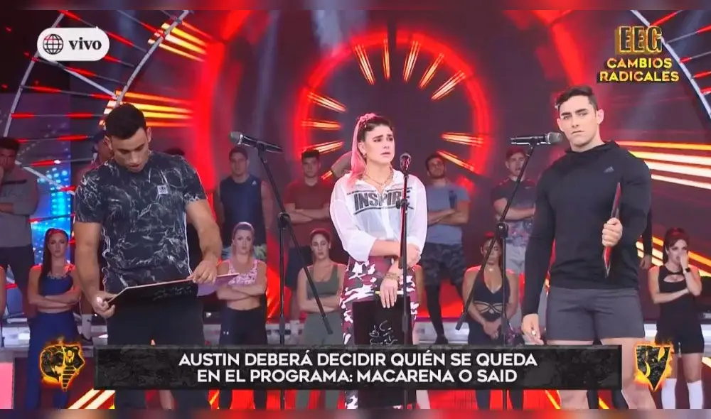 Todos los competidores tuvieron un confrontamiento decisivo para luchar por su permanencia en el programa