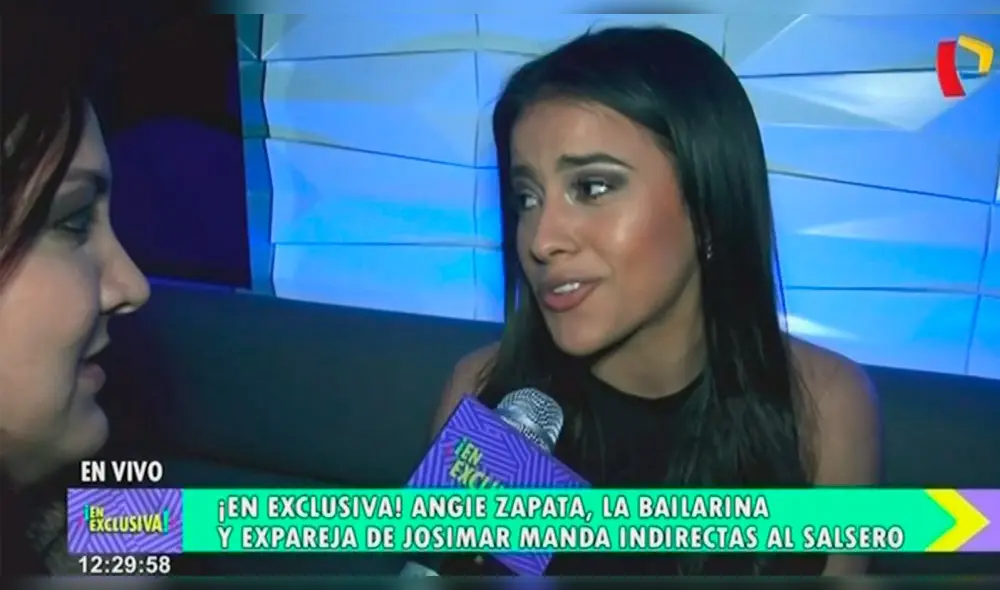 Angye Zapata, ex de Josimar Fidel Farfán