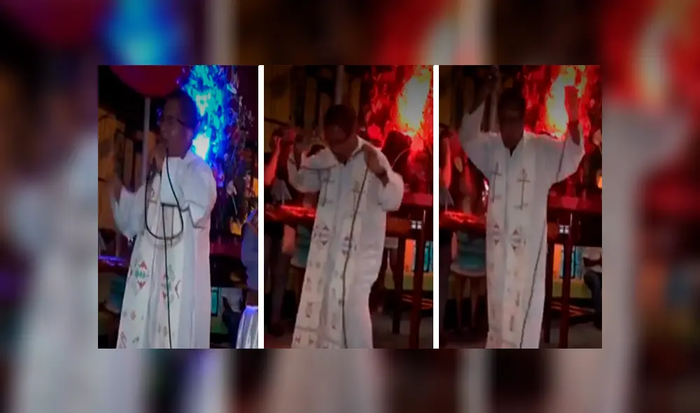 En Facebook, un sacerdote sorprendió a los pobladores de la selva peruana con su singular predicación. En Facebook, un sacerdote sorprendió a los pobladores de la selva peruana con su singular predicación.