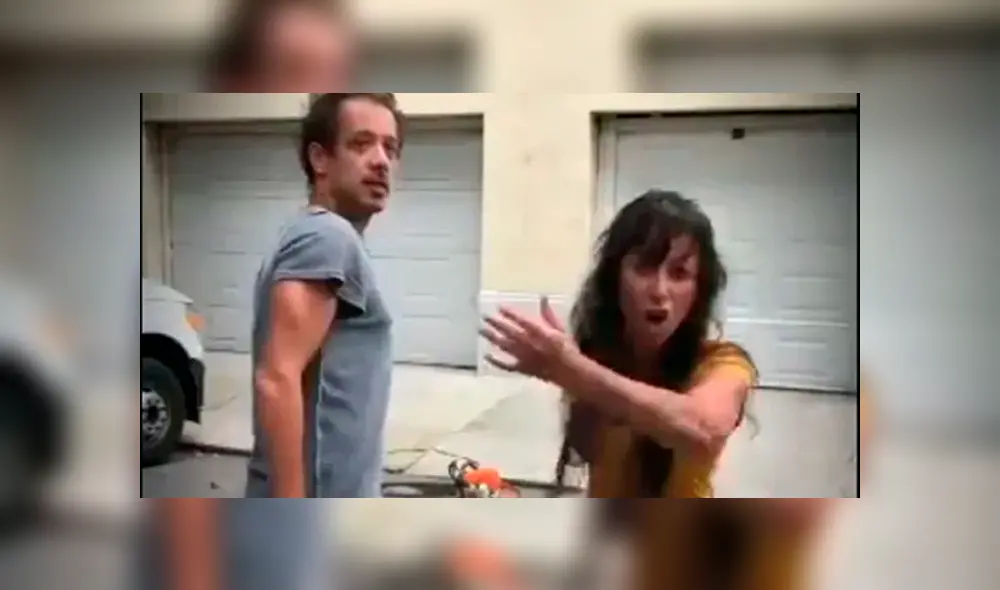 La agresión racista fue grabada por los vecinos de la colonia Condesa, en una aparente disputa por la tala de un árbol. Foto: Captura / El Mundo La agresión racista fue grabada por los vecinos de la colonia Condesa, en una aparente disputa por la tala de un árbol. Foto: Captura / El Mundo