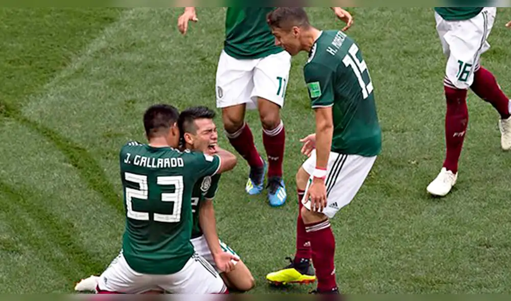 Emotiva celebración de los "aztecas" tras histórico triunfo ante Alemania [VIDEO] 