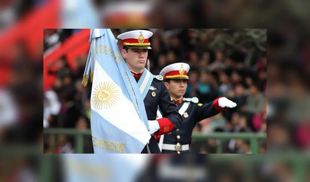 Argentina estuvo representado por representados por un grupo de nueve cadetes y un oficial de la Escuela Naval de su Marina de Guerra. (Imagen de archivo, año 2014 / Foto: EFE) Argentina estuvo representado por representados por un grupo de nueve cadetes y un oficial de la Escuela Naval de su Marina de Guerra. (Imagen de archivo, año 2014 / Foto: EFE)
