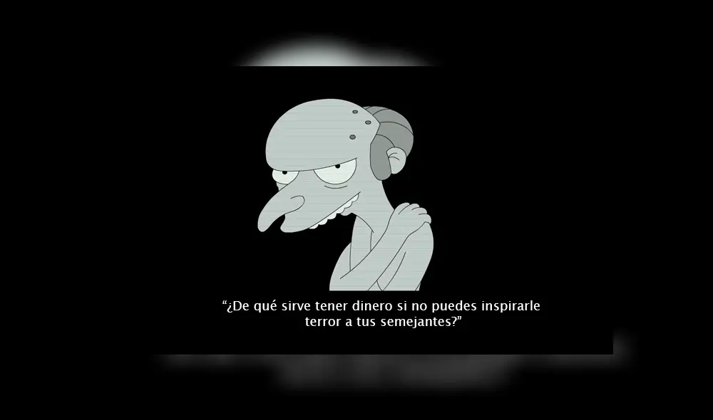 Las 10 mejores frases de Montgomery Burns sobre el dinero [FOTOS]