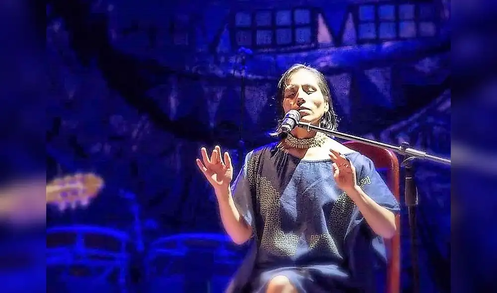 Gladys Conde, cantautora, quenista y poeta. Foto: Difusión.