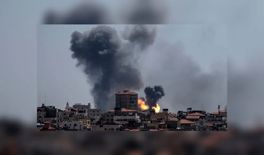Israel bombardea Gaza en represalia al lanzamiento de 200 cohetes desde enclave palestino