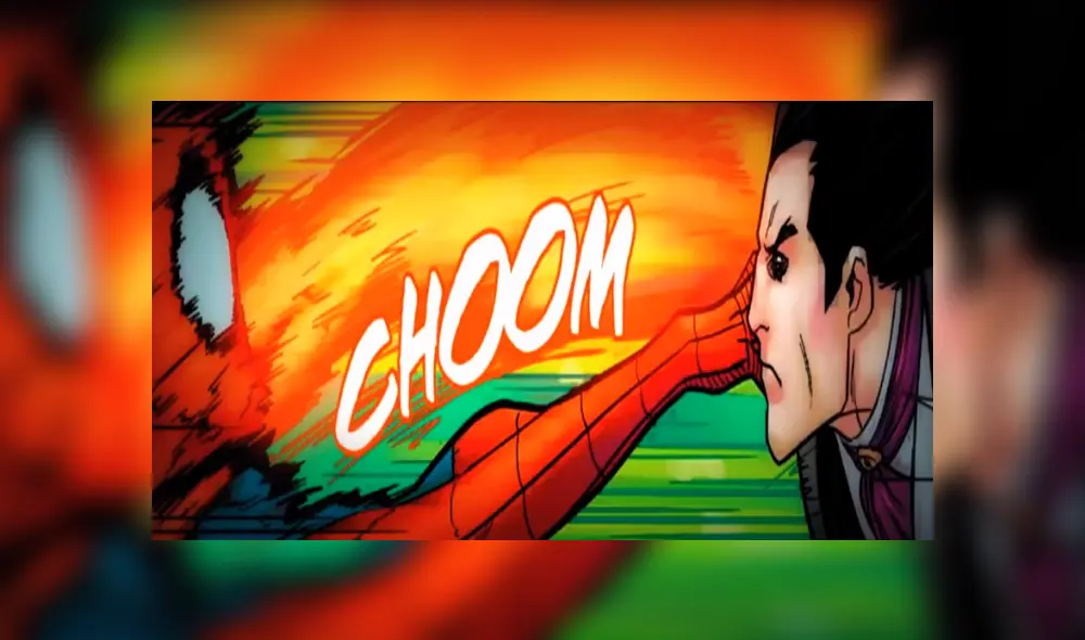 Desliza para ver la muerte del Spiderman de Marvel Super Heroes vs. Street Fighter. Foto: Captura.