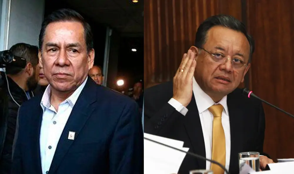 José Vega respalda a Edgar Alarcón quien fue elegido titular de la Comisión de Fiscalización. Composición: La República. José Vega respalda a Edgar Alarcón quien fue elegido titular de la Comisión de Fiscalización. Composición: La República.