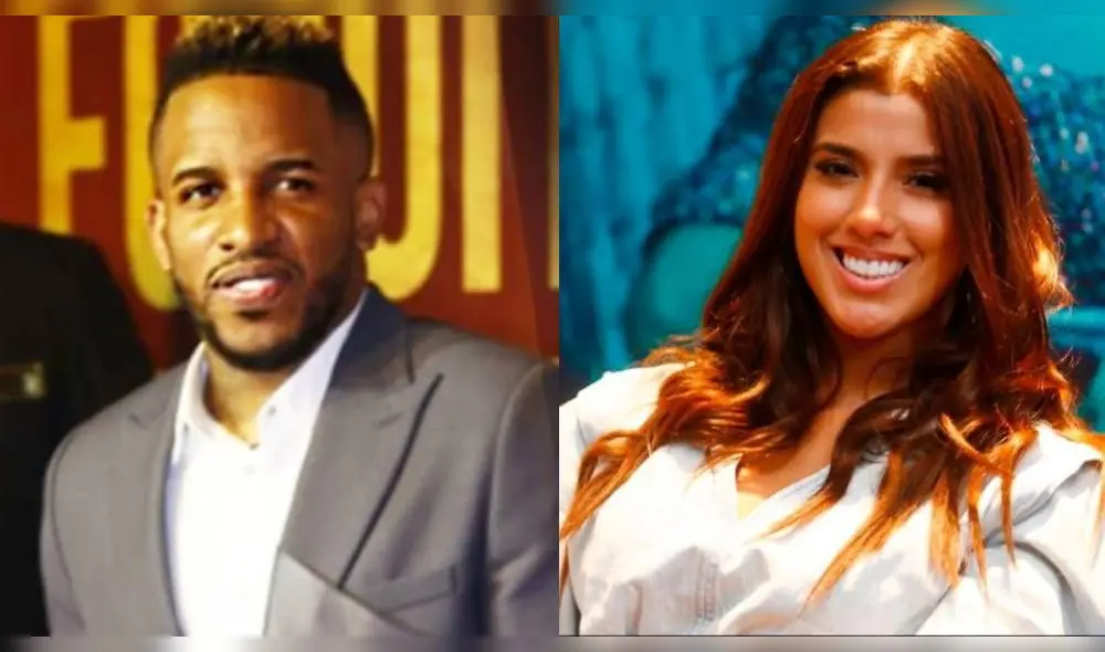 Jefferson Farfán y Yahaira Plasencia Jefferson Farfán y Yahaira Plasencia