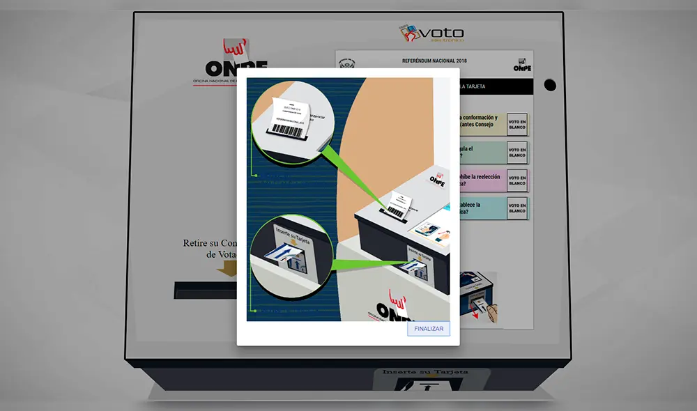 Referéndum 2018: conoce cómo realizar el voto electrónico aquí