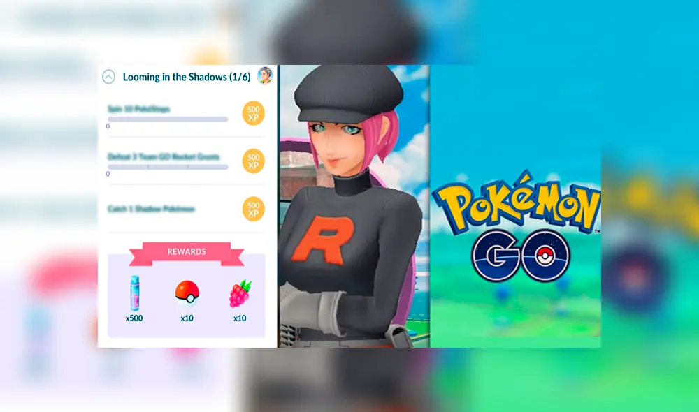 Te dejamos la lista confirmado de todas las misiones y recompensas confirmadas de “Acechando las sombras”, el nuevo evento de Pokémon GO.