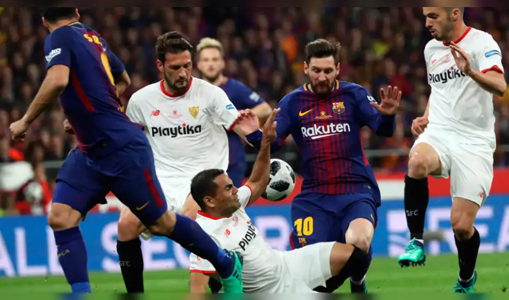 Barcelona se quedó con la Supercopa de España tras vencer 2-1 al Sevilla [RESUMEN Y GOLES]