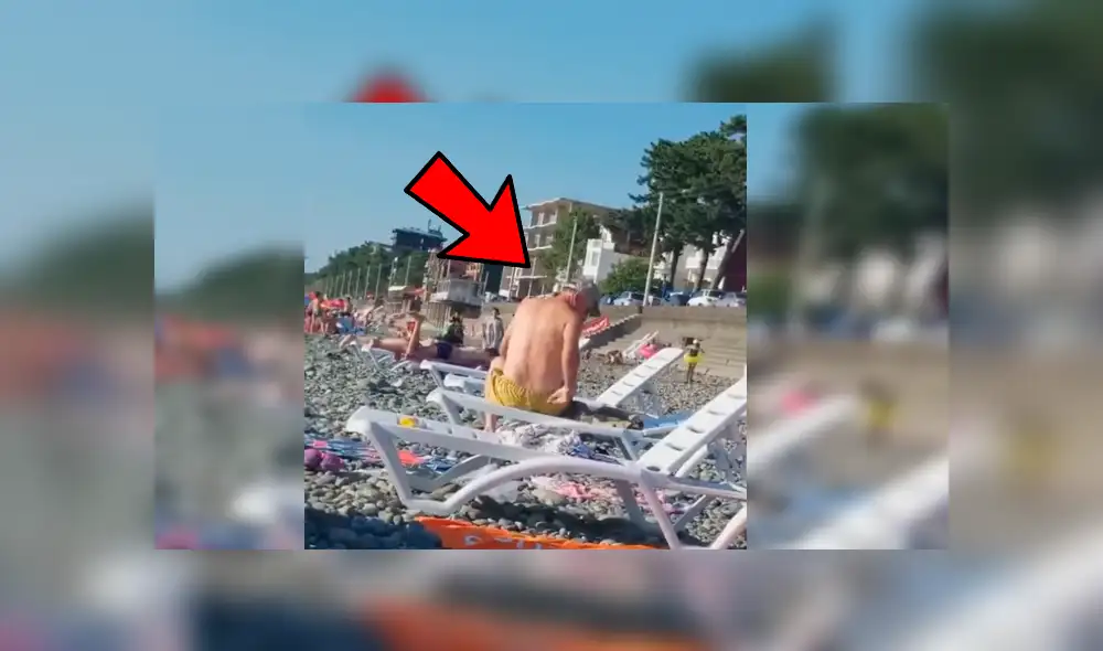 Vía Facebook. Muchos usuarios se identificaron con el protagonista del clip, quien interrumpió su plácido descanso en la playa porque pensó que le habían robado su celular.