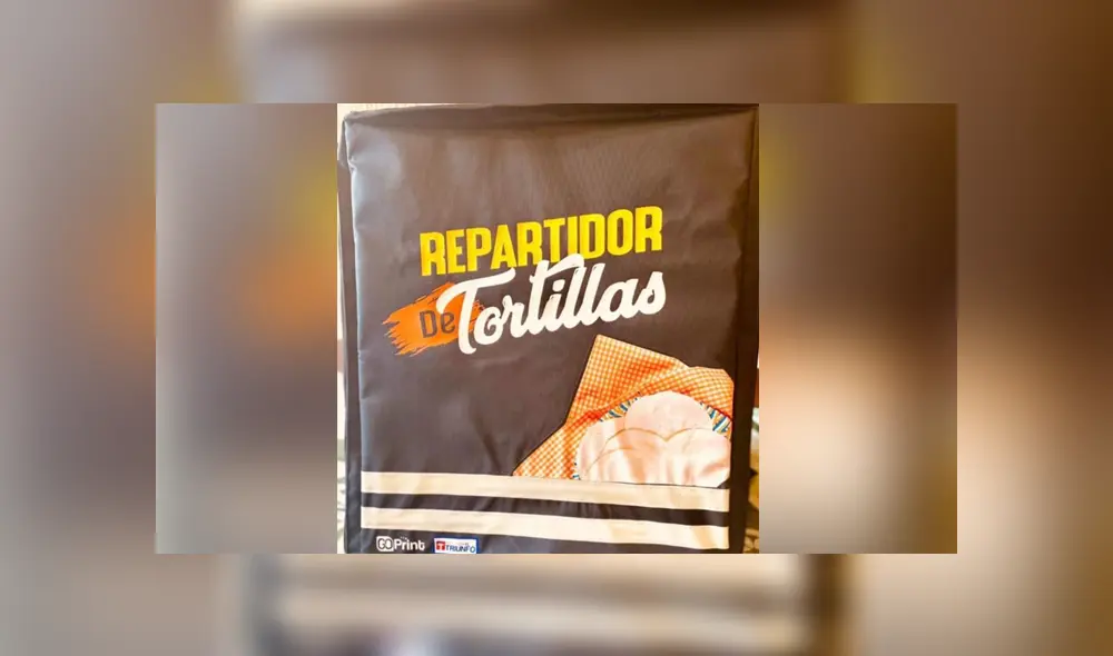 El niño recibió una bicicleta y una mochila para que pueda hacer más fácil su trabajo. Foto: Facebook El niño recibió una bicicleta y una mochila para que pueda hacer más fácil su trabajo. Foto: Facebook