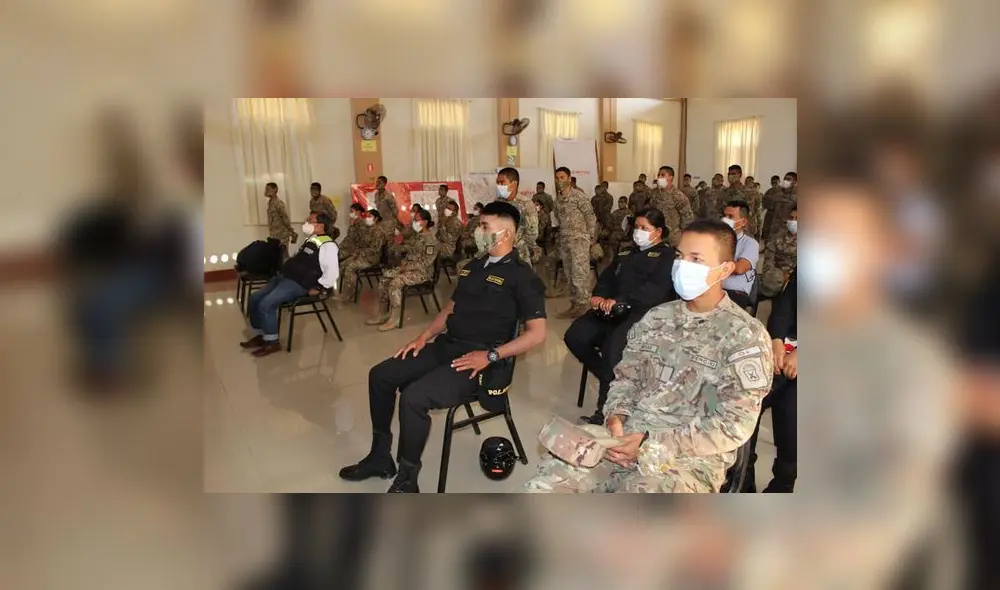 Capacitan a personal del Ejército para llevar a cabo fumigación. (Foto: Diresa) Capacitan a personal del Ejército para llevar a cabo fumigación. (Foto: Diresa)