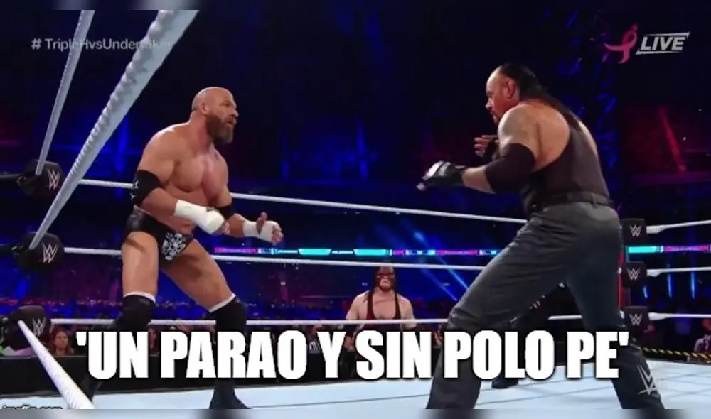 Facebook: los hilarantes memes del triunfo de Triple H sobre The Undertaker