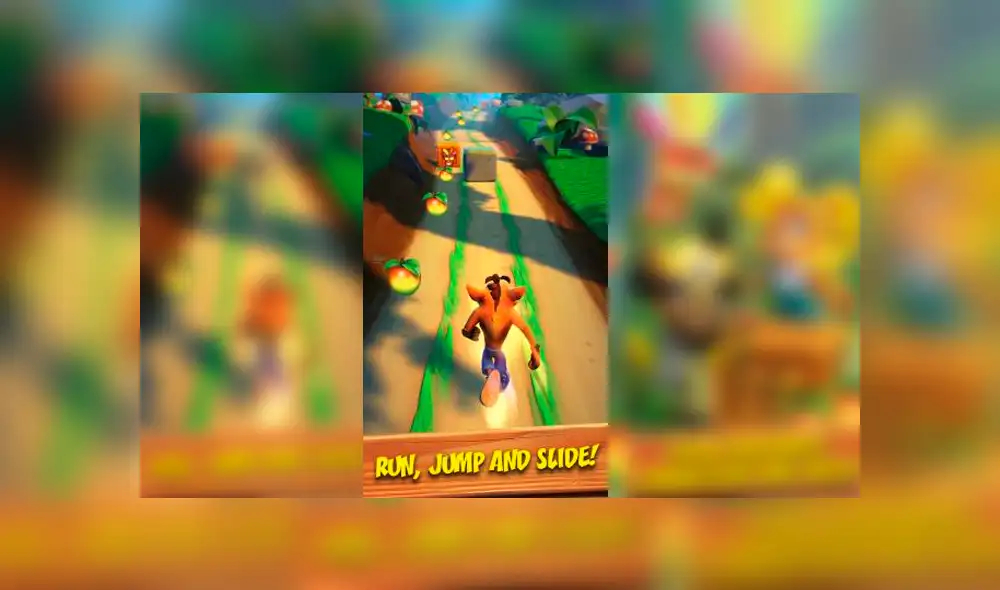 Desliza para ver las fotos filtradas del juego de Crash Bandicoot para celulares. Foto: Captura.
