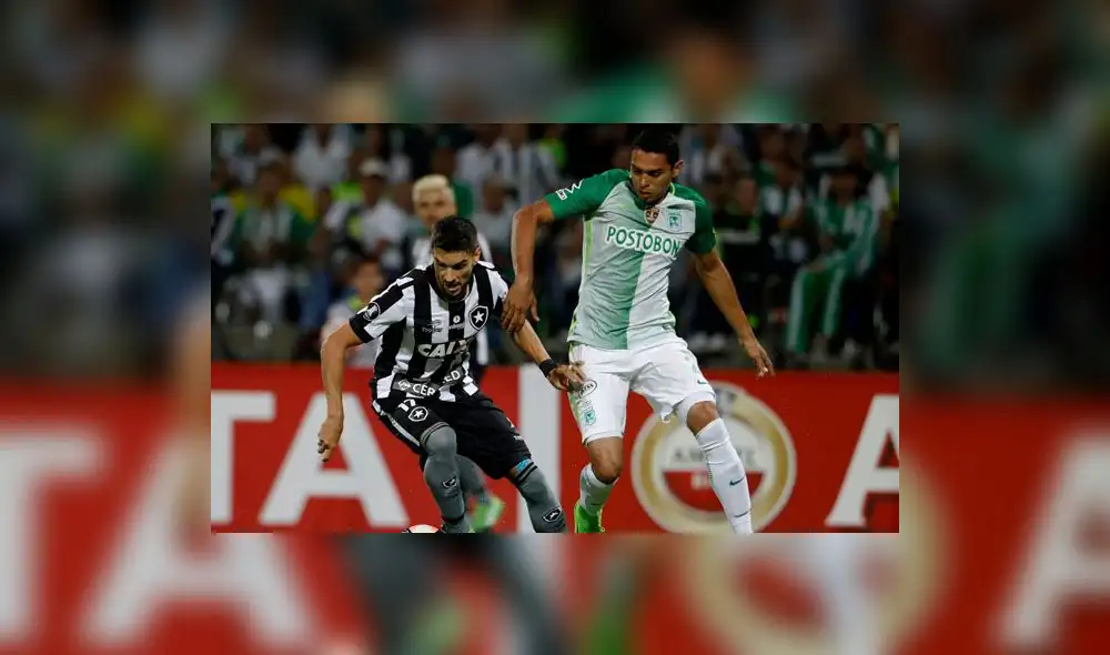 Goles y resumen: Atlético Nacional perdió 2-0 ante Botafogo por la Copa Libertadores 2017 [VIDEO]
