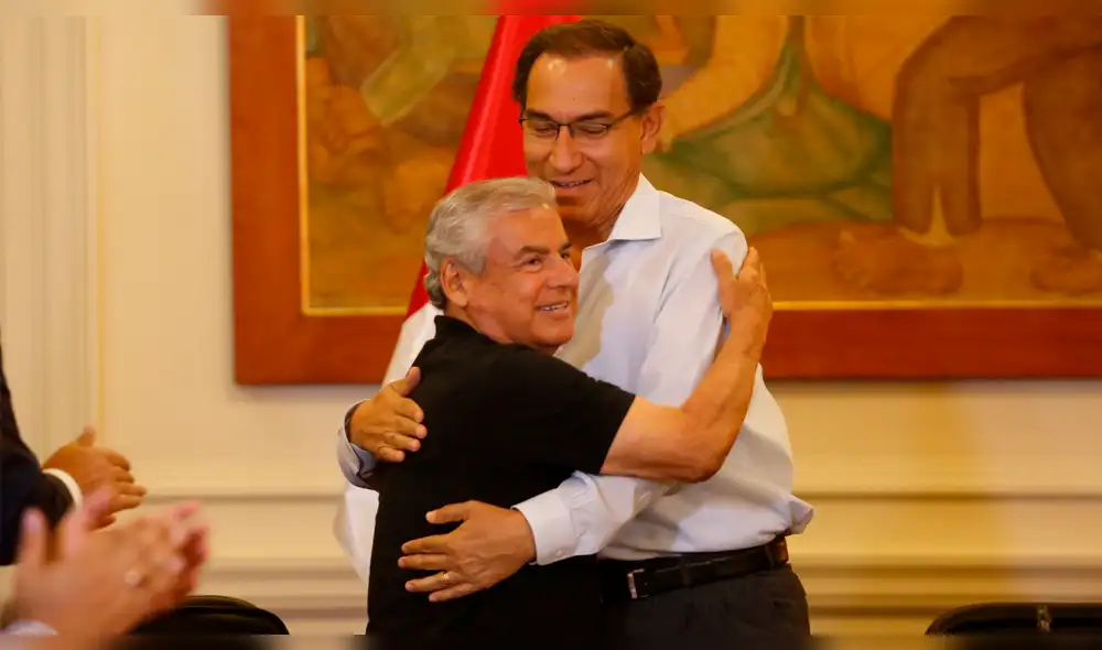 Vizcarra aceptó renuncia de Villanueva como presidente del Consejo de Ministros