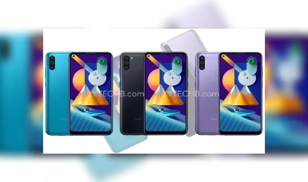 El diseño del Samsung Galaxy M11 va a ser idéntico al del Galaxy A11.