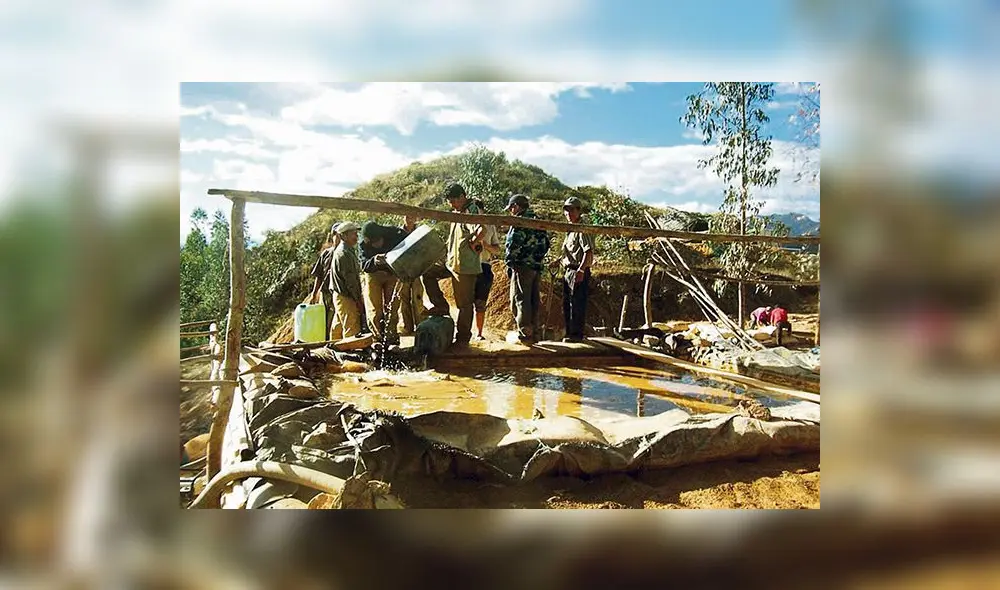 Minería informal en el norte tiene el 10% de la producción de oro 