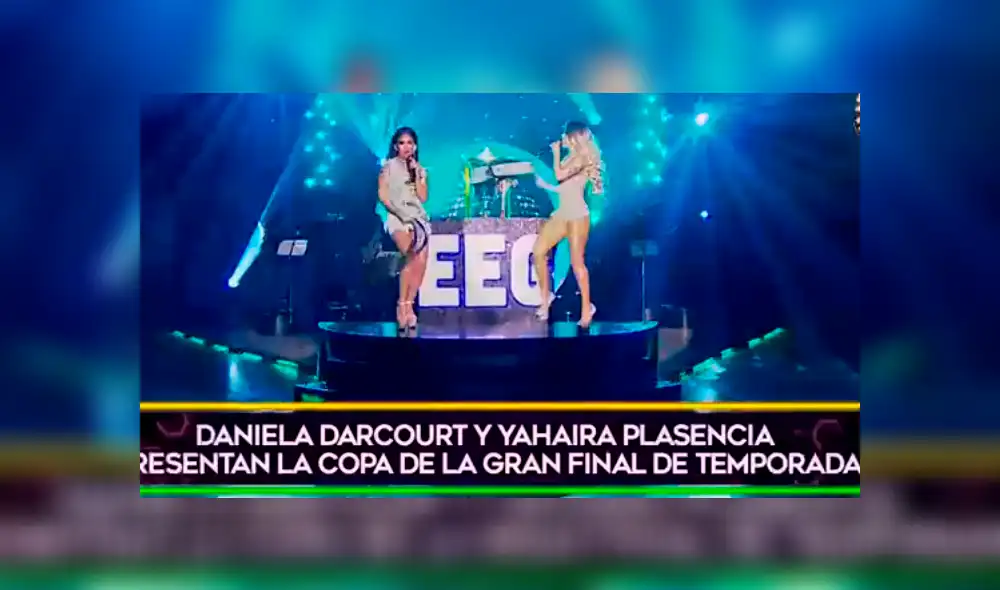 Yahaira Plasencia se apoderó del set de EEG con tema de Daniela Darcourt