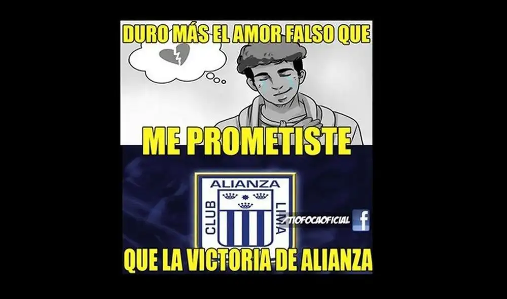 Alianza Lima no pudo vencer al Alianza Universidad por la fecha 14 del Torneo Clausura y lo memes no se hicieron esperar en las redes sociales. Alianza Lima no pudo vencer al Alianza Universidad por la fecha 14 del Torneo Clausura y lo memes no se hicieron esperar en las redes sociales.