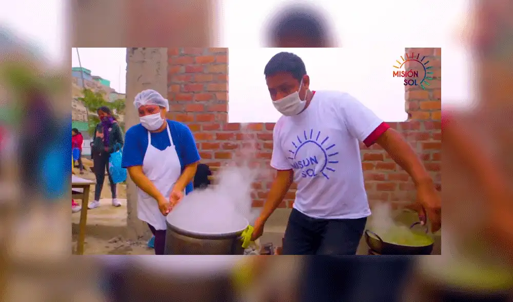 Las comidas son preparados con el apoyo de las madres de familia de estas zonas. Foto: captura YouTube.