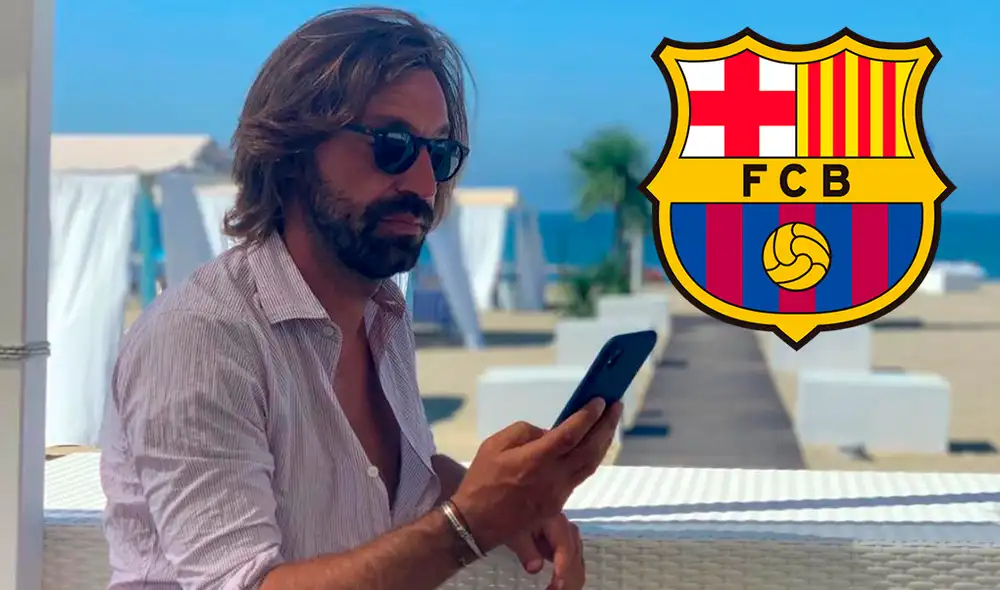 Andrea Pirlo dijo que será el próximo técnico de Barcelona. Foto: Instagram