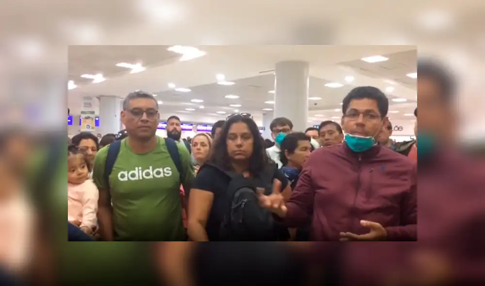 Peruanos pidieron ayuda al Gobierno para ser repatriados. Foto: Captura/@5toPoderqroo Peruanos pidieron ayuda al Gobierno para ser repatriados. Foto: Captura/@5toPoderqroo