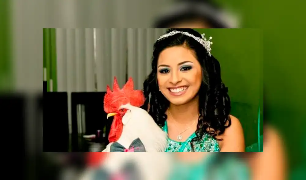 Facebook viral: joven se gradúa junto a su gallo a quien rescató cuando era un pollito pintado [FOTOS]