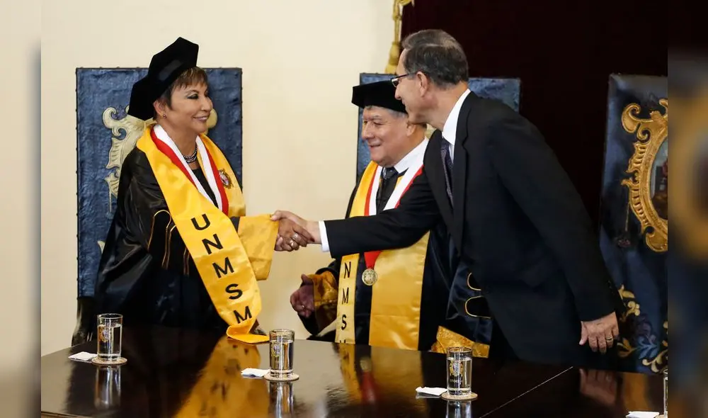 Presidente Vizcarra inauguró año académico de universidad San Marcos [FOTOS]