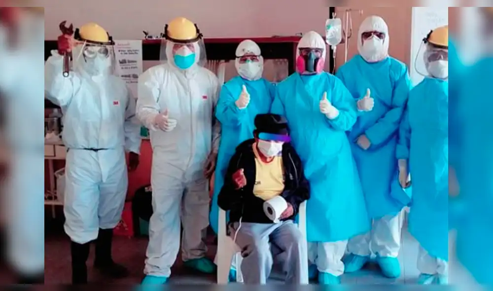 Paciente de 97 años vence al coronavirus en Piura.