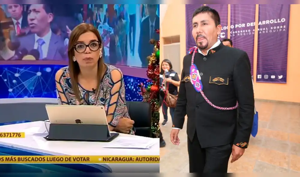 Milagros Leiva responde al virtual gobernador de Arequipa por amenazas [VIDEOS]