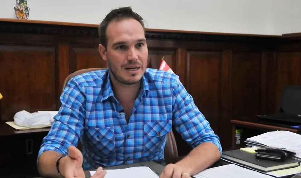 George Forsyth. Foto: Javier Quispe / La República.