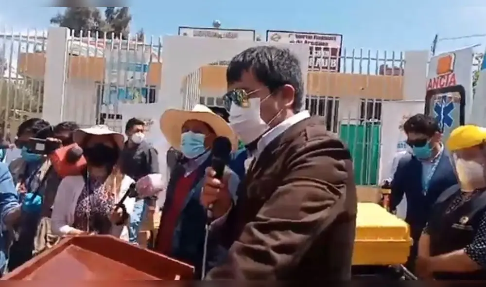 Elmer Cáceres Llica dijo no tener intenciones de postular. Foto: Captura de video. Elmer Cáceres Llica dijo no tener intenciones de postular. Foto: Captura de video.