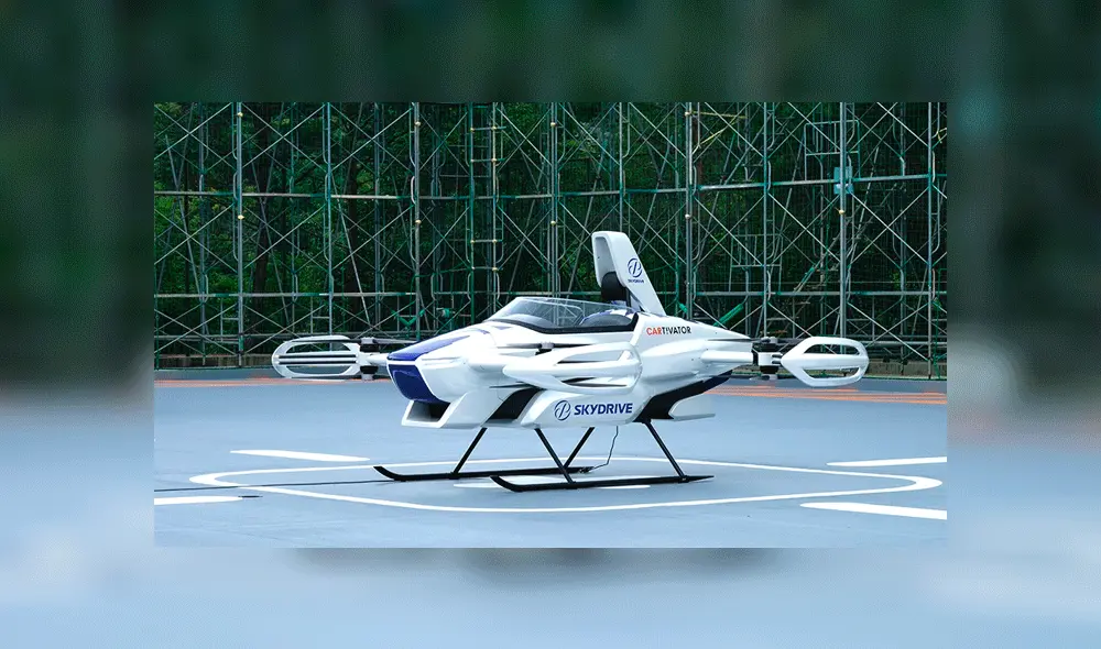 La compañía planea que el auto volador se convierta en parte de la vida normal de las personas. Foto: Sky Drive.