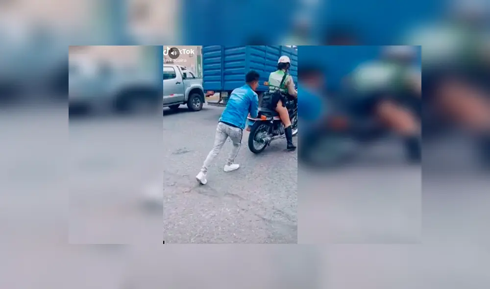 Desliza para ver los detalles del video que se viralizó en TikTok. Foto: Captura. Desliza para ver los detalles del video que se viralizó en TikTok. Foto: Captura.