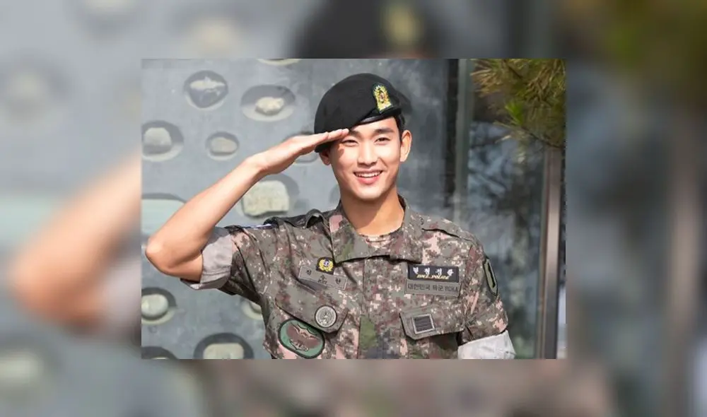 Kim Soo Hyun culminó el servicio militar en julio de este año.