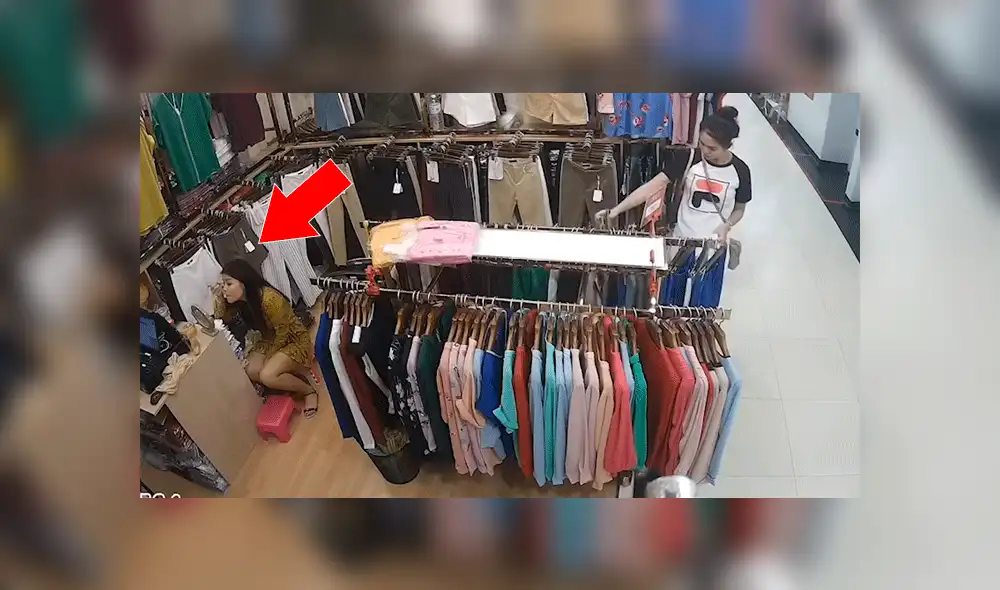 YouTube viral: cámaras captan a mujer robando en tienda mientras vendedora se maquillaba [VIDEO]