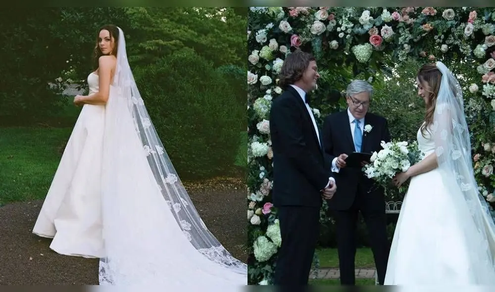 Elizabeth Gilles contrajo matrimonio con Michael Corcoran en secreto. | FOTO: Insagram de Elizabeth Gilles.