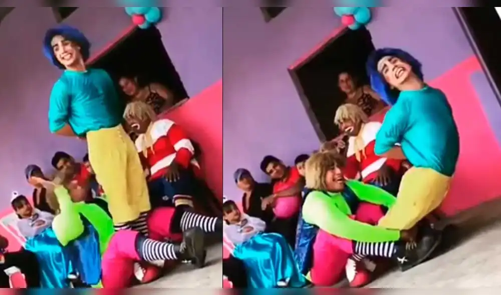 Vía Facebook: payasos protagonizan un trágico final y miles se carcajean [VIDEO]