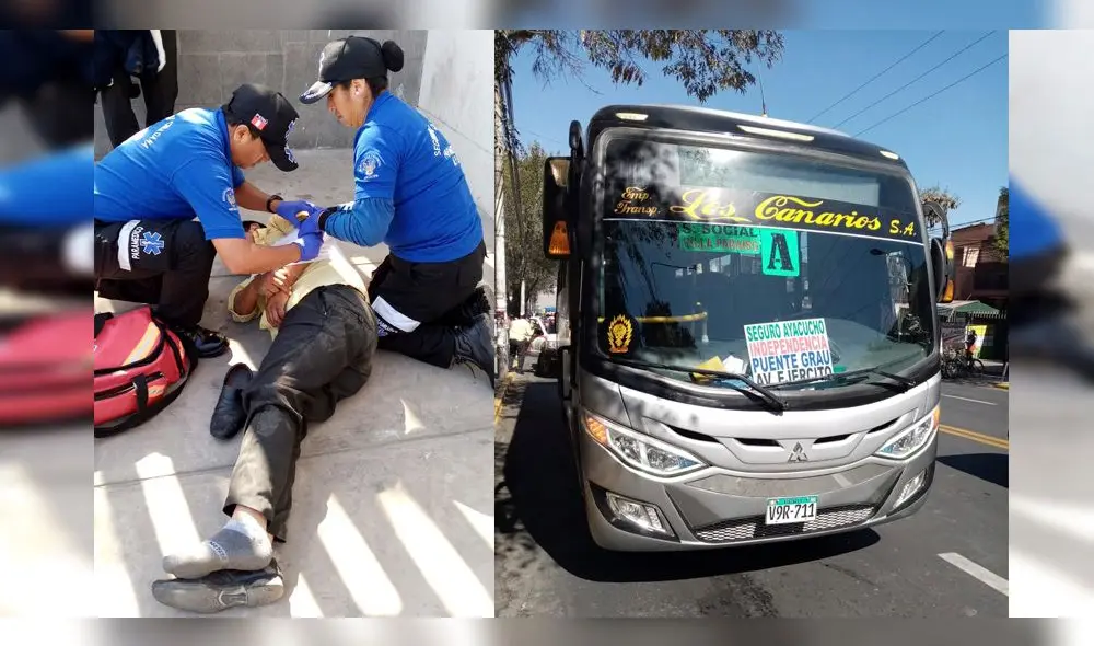 Cobrador agredido Cobrador agredido