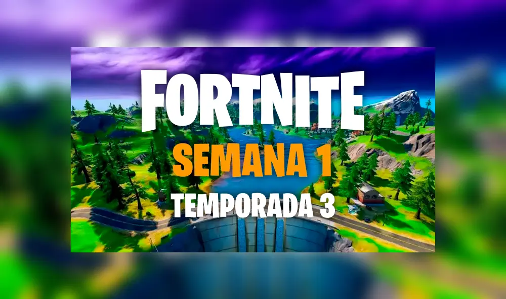 Conoce todas la ubicaciones y los mejores métodos para completar las tareas de la semana 1 temporada 3 en Fortnite.