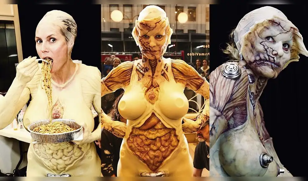 La escalofriante transformación de Heidi Klum para Halloween La escalofriante transformación de Heidi Klum para Halloween