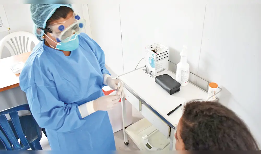 Autoridades refieren que solamente quedan 600 pruebas rápidas.