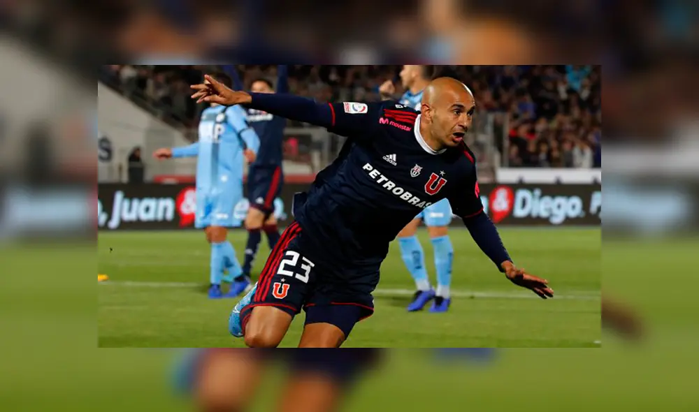 Marcos Riquelme marcó el primer gol del compromiso a los 3' minutos. Créditos: Gráfico de Chile Marcos Riquelme marcó el primer gol del compromiso a los 3' minutos. Créditos: Gráfico de Chile