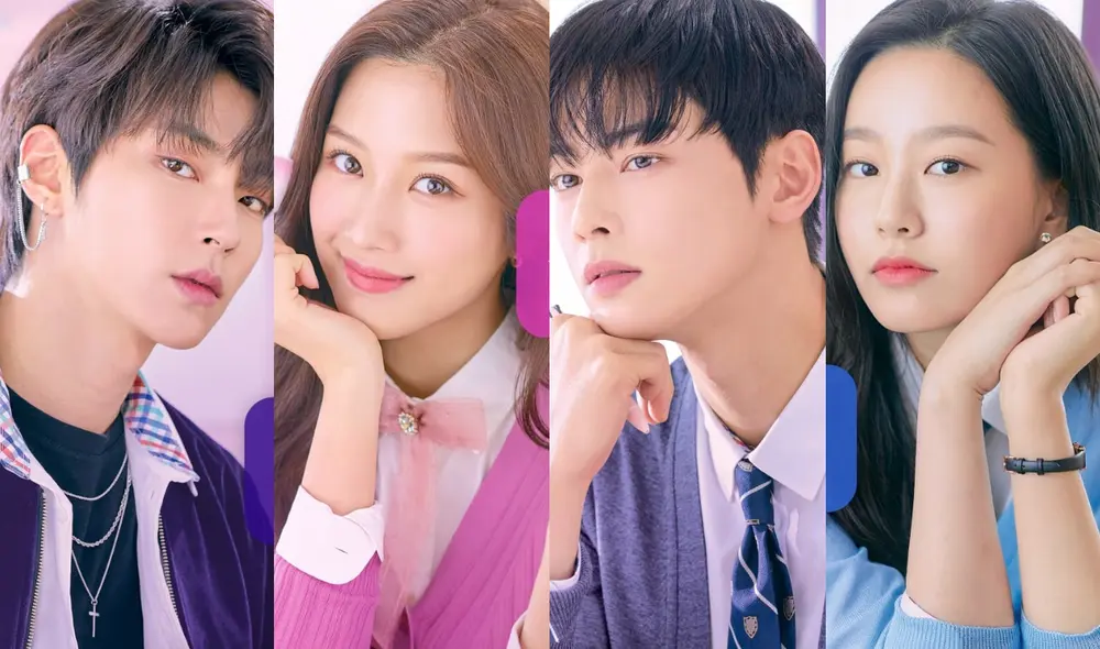 true beauty, Moon Ga Young, Cha Eun Woo. Hwang In Yeob, Park Yoo Na