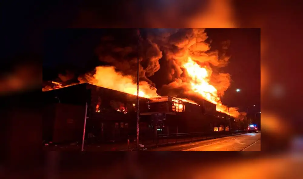 INCENDIO EN CHILE INCENDIO EN CHILE